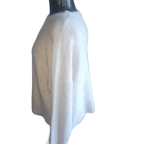 Reitmans Cream and Gold Sequin Detailed Sweater L - Picture 4 of 6